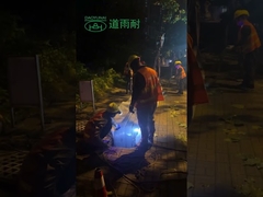 Ultraviyole UV CIPP Ekipman Hizmetleri Kazısız Çalışma Sırasında Astarı Genişleten Çift Üfleyici