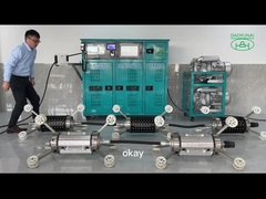 LED Boru UV CIPP Ekipmanı İyileştirme Işığı Çift Çekirdekli Kazısız Sistem Cıva Teknolojisi