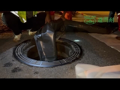 Ultraviyole UV CIPP Ekipman Hizmetleri Çift Üfleyiciler Kazısız Çalışma Sırasında Genişleyen Astar