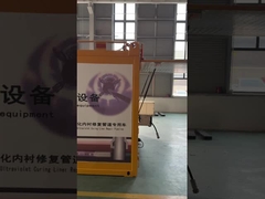 Yerinde Düzleştirilmiş UV CIPP Ekipmanı Kurulum Küçük çaplı Kanalizasyon Onarılmış Kazamayan