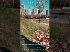 Çöplük Kanalizasyon Denetimi Çarpıcı Kamera Sistemi Mini CCTV Küçük Boru DN200-400