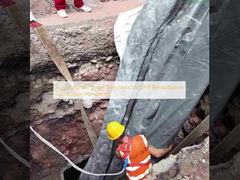 Dev DN2000 Kanalizasyon Boru Hattı Kazısız UV CIPP Rehabilitasyonu Başarıyla Tamamlandı