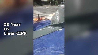 50 Yıllık UV CIPP Astar Kanalizasyon Onarımı Kazısız