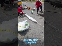 Verimli UV CIPP Kazısız Kanalizasyon Rehabilitasyonu