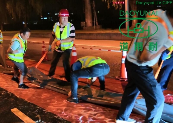 Ultraviyole UV Kürlü CIPP Kurulumu Yeraltı Drenaj Onarımı