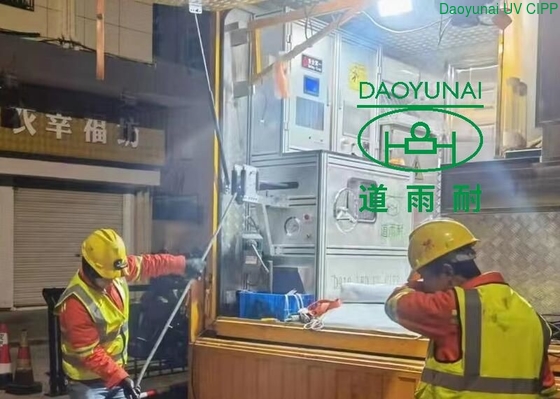 Buhar Suyu UV CIPP Ekipmanı Kanalı Kazısız Onarım Yeraltı Kanalizasyon Şebekesi