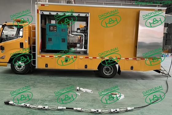 Samll Çaplı boru için çukursuz kazısız UV CIPP ekipmanları DN200 - 600mm