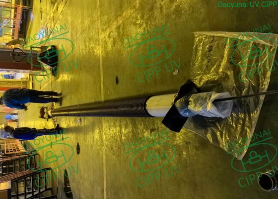 50 Yıllık Dayanıklılık için UV Düzleştirme Liner Kanalizasyon Çukursuz İnşaatı için Kazı Yok