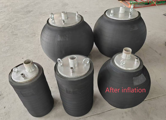 Kanalizasyon sıklığı testi için yüksek basınçlı boru test fiş DN100-DN1000 En yüksek basınç aralığı 6bar DN100-DN1000